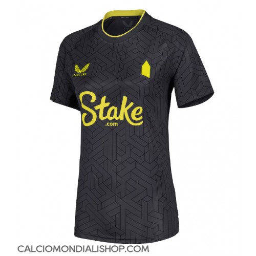 Maglie da calcio Everton Seconda Maglia Femminile 2024-25 Manica Corta